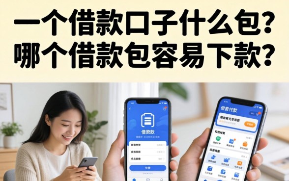 一个借款口子什么包？哪个借款包容易下款？