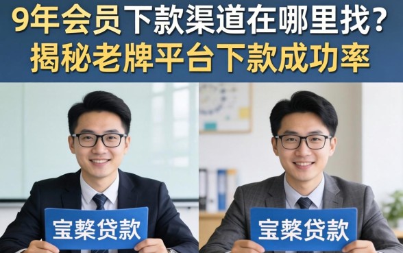 9年会员下款渠道在哪里找?揭秘老牌平台下款成功率 9年会员下款渠道在哪里找
