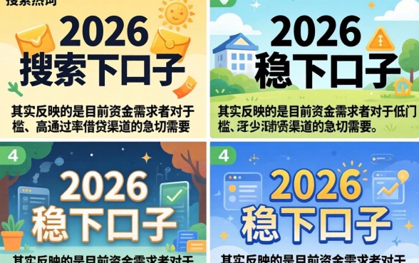 2026年靠谱下款口子哪里找