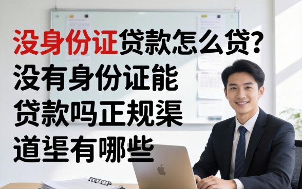 没身份证贷款怎么贷?没有身份证能贷款吗正规渠道有哪些 没有身份证能贷款吗正规渠道有哪些