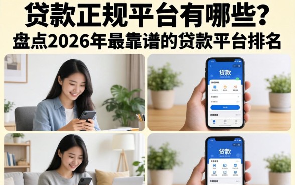 盘点2026年最靠谱的贷款平台排名
