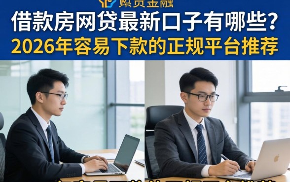 借款房网贷最新口子有哪些?2026年容易下款的正规平台推荐 2026年容易下款的正规平台推荐