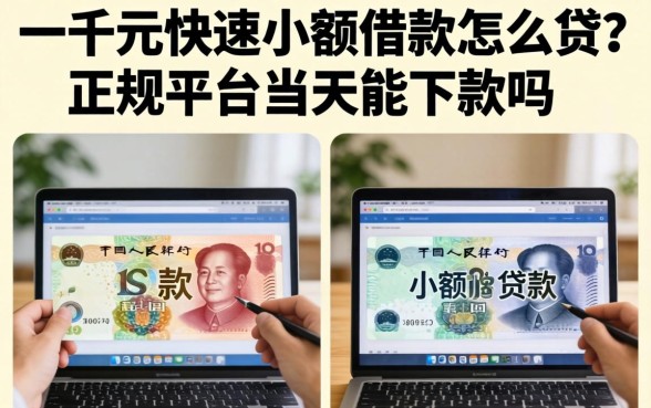 一千元快速小额借款怎么贷
