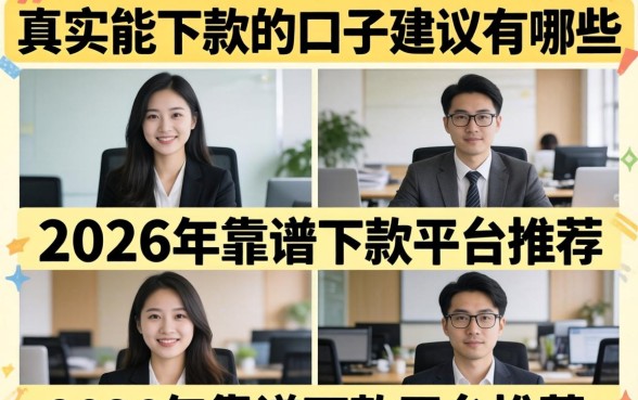 真实能下款的口子建议有哪些