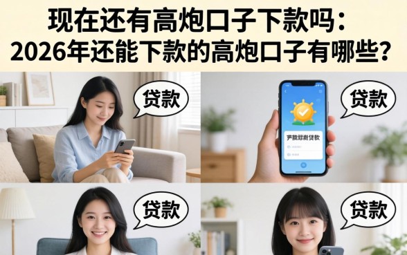 现在还有高炮口子下款吗，2026年还能下款的高炮口子有哪些