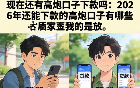 现在还有高炮口子下款吗,2026年还能下款的高炮口子有哪些 2026年还能下款的高炮口子有哪些