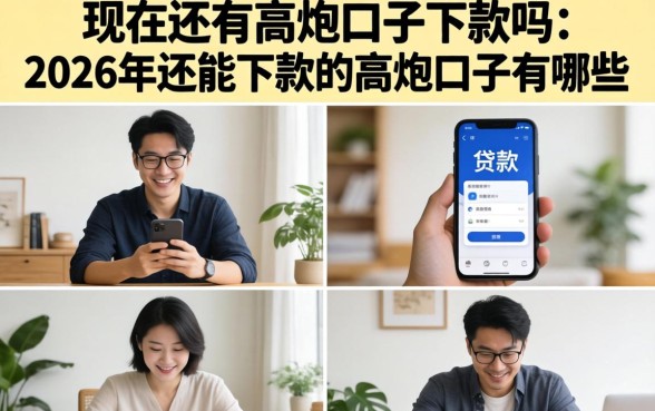 现在还有高炮口子下款吗,2026年还能下款的高炮口子有哪些 2026年还能下款的高炮口子有哪些