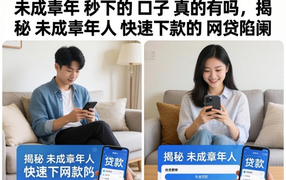 揭秘未成年人快速下款的网贷陷阱