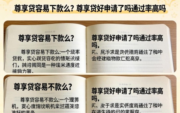 尊享贷容易下款么？尊享贷好申请吗通过率高吗