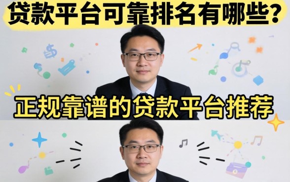 贷款平台可靠排名有哪些?正规靠谱的贷款平台推荐 贷款平台可靠排名有哪些