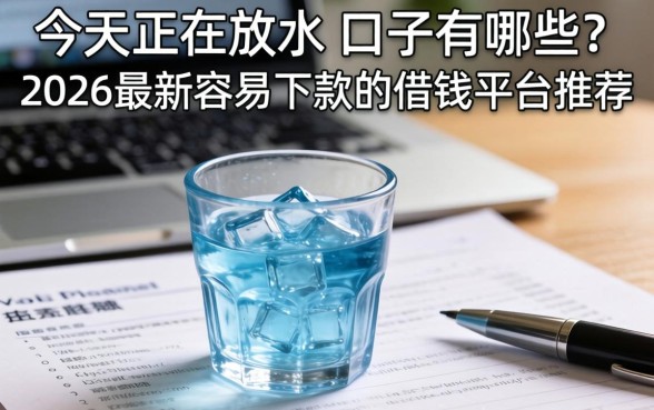 今天正在放水的口子有哪些?2026最新容易下款的借钱平台推荐 2026最新容易下款的借钱平台推荐