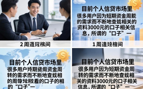 急需3000块钱必下的口子推荐