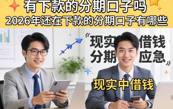 有下款的分期口子吗,2026年还在下款的分期口子有哪些 2026年还在下款的分期口子有哪些