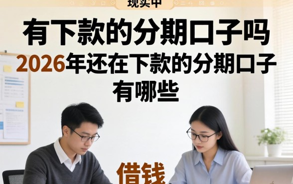 有下款的分期口子吗,2026年还在下款的分期口子有哪些 2026年还在下款的分期口子有哪些