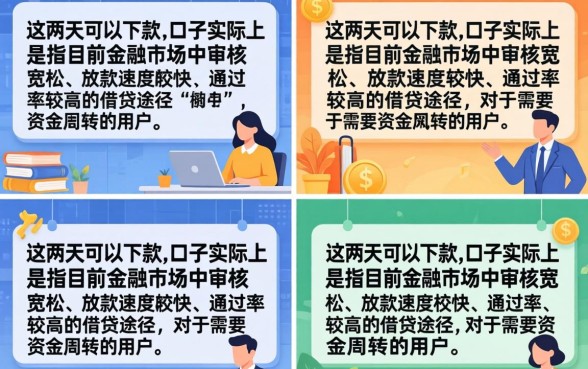 这两天能下款的口子有哪些,2026不看征信秒批的贷款平台推荐 2026不看征信秒批的贷款平台推荐
