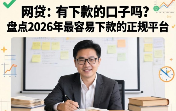 盘点2026年最容易下款的正规平台