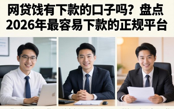 盘点2026年最容易下款的正规平台