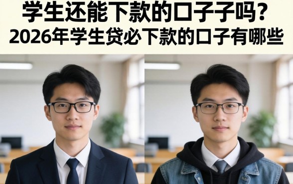 2026年学生贷必下款的口子有哪些