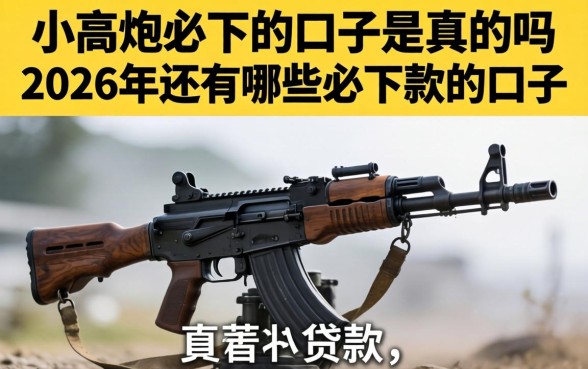 小高炮必下的口子是真的吗，2026年还有哪些必下款的口子