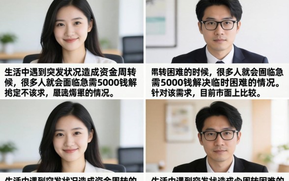 哪里能快速借到5000块钱