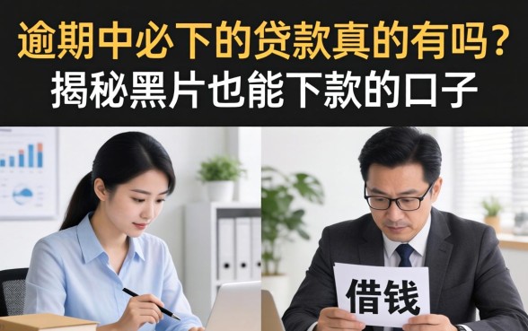 逾期中必下的贷款真的有吗