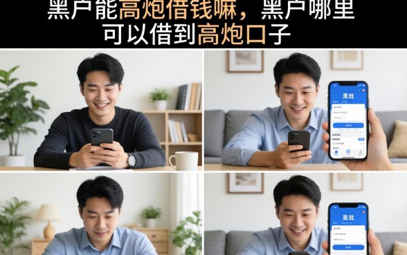 黑户哪里可以借到高炮口子