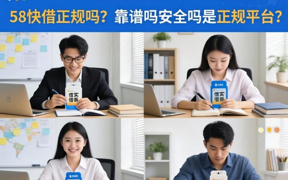 58快借正规吗？靠谱吗安全吗是正规平台吗
