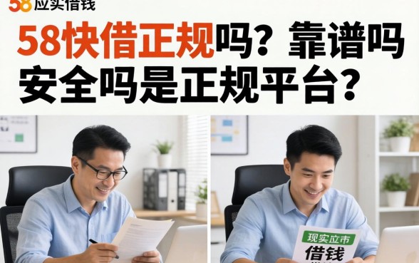 58快借正规吗?靠谱吗安全吗是正规平台吗 靠谱吗安全吗是正规平台吗