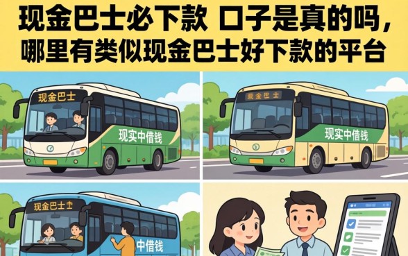 现金巴士必下款的口子是真的吗,哪里有类似现金巴士好下款的平台 哪里有类似现金巴士好下款的平台