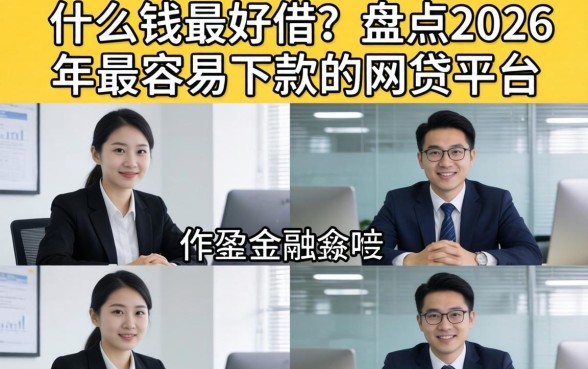 盘点2026年最容易下款的网贷平台