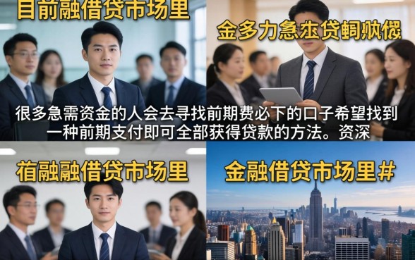 有前期费必下的口子是真的吗