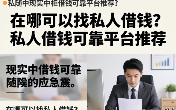 在哪可以找私人借钱?私人借钱可靠平台推荐 私人借钱可靠平台推荐