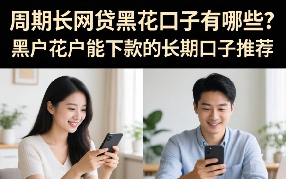 黑户花户能下款的长期口子推荐