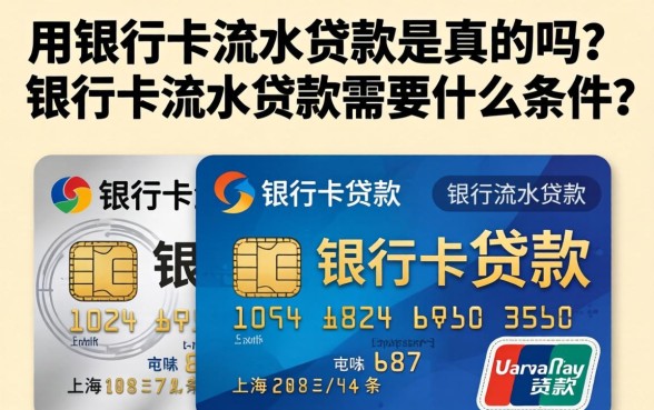 银行卡流水贷款需要什么条件