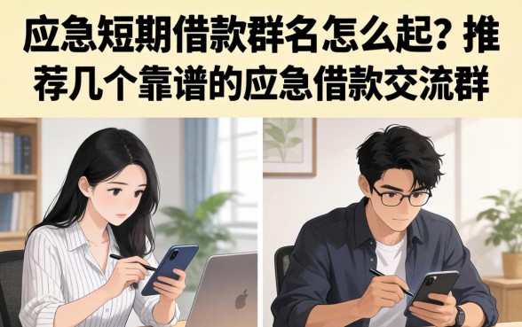 应急短期借款群名怎么起?推荐几个靠谱的应急借款交流群 推荐几个靠谱的应急借款交流群