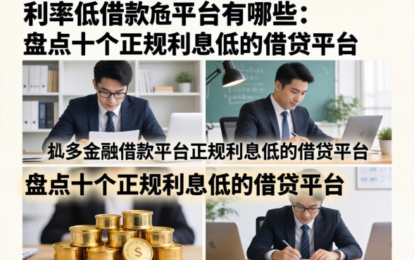 利率低的借款平台有哪些,盘点十个正规利息低的借贷平台 盘点十个正规利息低的借贷平台