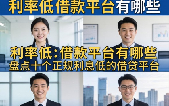 利率低的借款平台有哪些,盘点十个正规利息低的借贷平台 盘点十个正规利息低的借贷平台