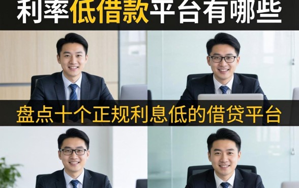 利率低的借款平台有哪些,盘点十个正规利息低的借贷平台 盘点十个正规利息低的借贷平台