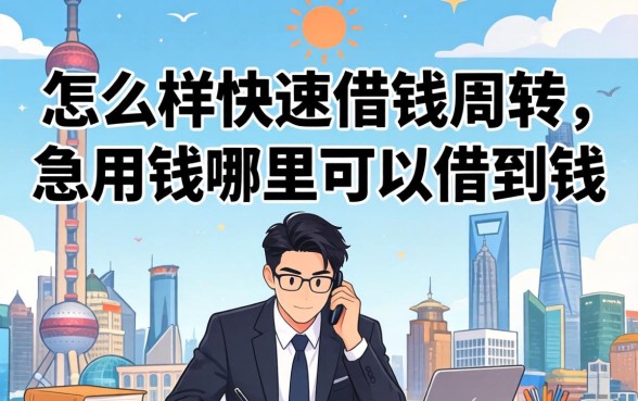 急用钱哪里可以借到钱
