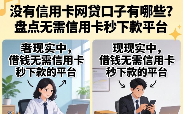 没有信用卡的网贷口子有哪些