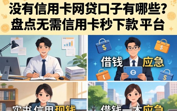没有信用卡的网贷口子有哪些