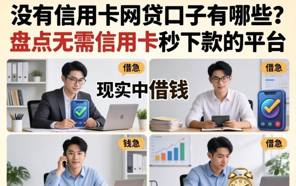 没有信用卡的网贷口子有哪些