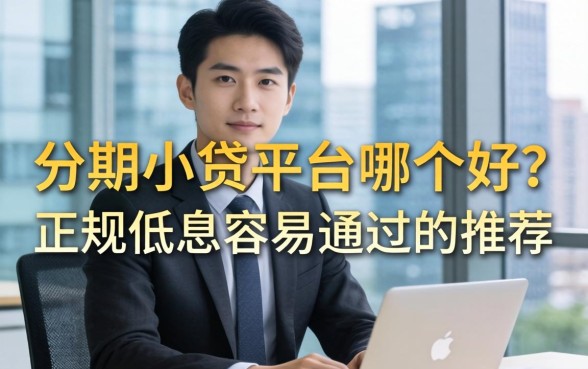 分期小贷平台哪个好？正规低息容易通过的推荐