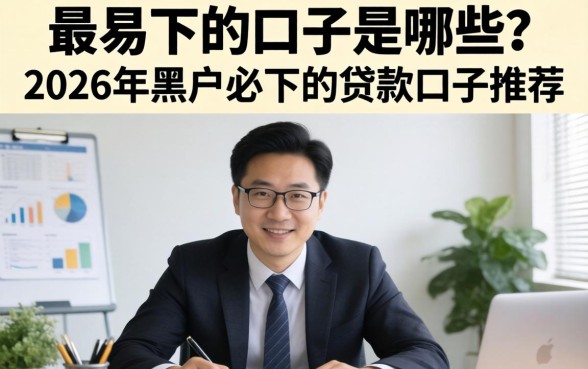 最易下的口子是哪些?2026年黑户必下的贷款口子推荐 2026年黑户必下的贷款口子推荐
