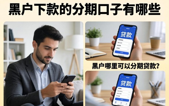 黑户下款的分期口子有哪些,黑户哪里可以分期贷款? 黑户下款的分期口子有哪些