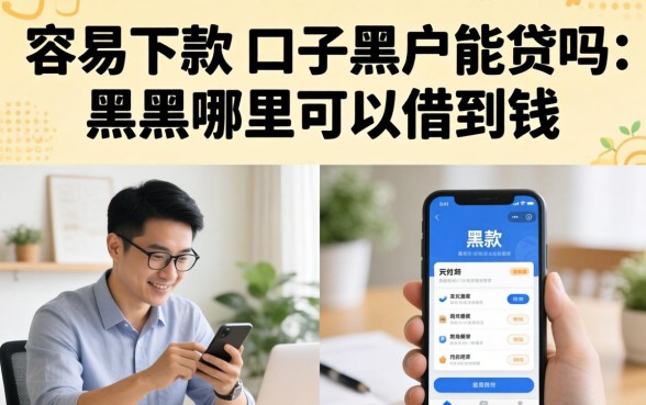 容易下款的口子黑户能贷吗