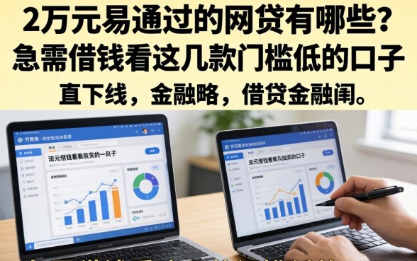 2万元易通过的网贷有哪些?急需借钱看这几款门槛低的口子 急需借钱看这几款门槛低的口子