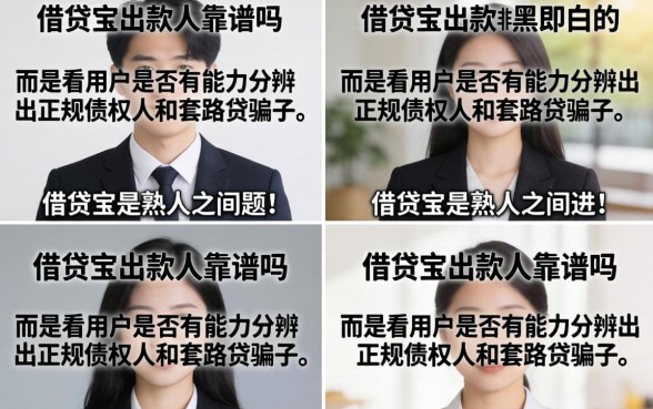 借贷宝下款人靠谱吗?揭秘借贷宝下款人真实性与风险 揭秘借贷宝下款人真实性与风险