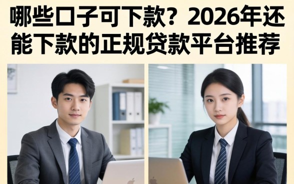 哪些口子可下款?2026年还能下款的正规贷款平台推荐 2026年还能下款的正规贷款平台推荐