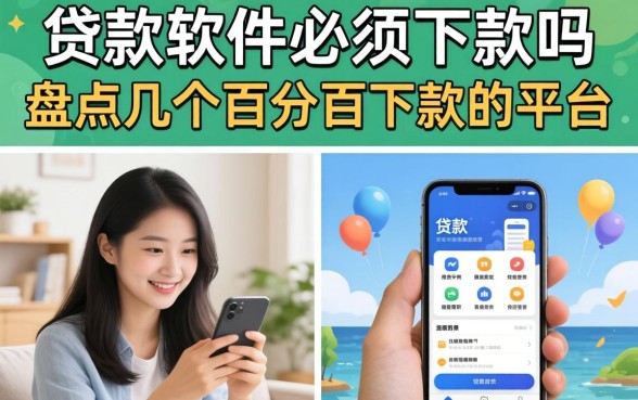 贷款软件必须下款的吗,盘点几个百分百下款的平台 盘点几个百分百下款的平台